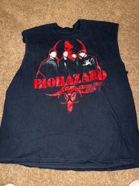 Biohazard 2008 Reunion Tour Graphic T-Shirt (Sleeveless)